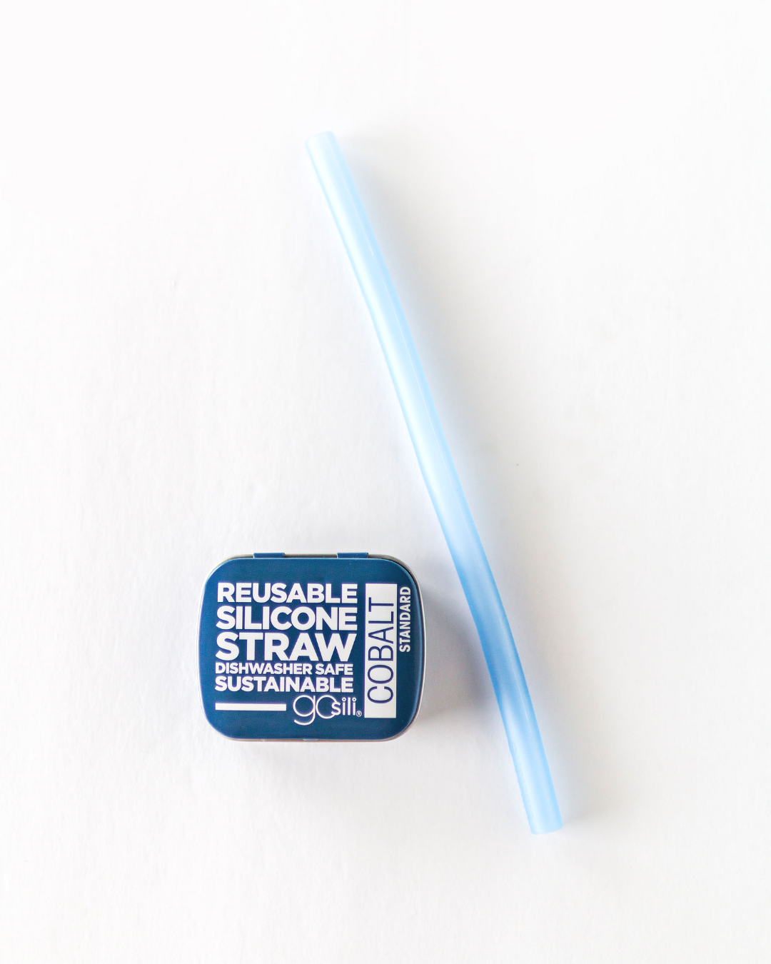 Reusable Silicone Travel Straw