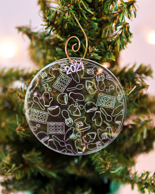 Acrylic Ornament - SALE Priced!!